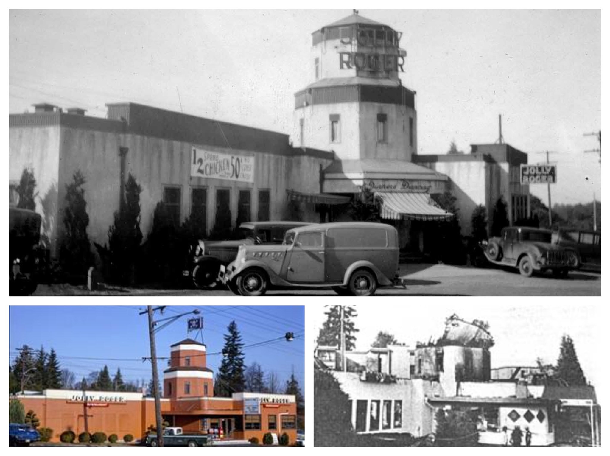 Follow Jolly Roger restaurant, Seattle, ca. 1935 Description