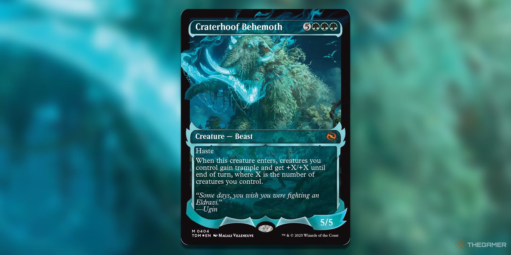 mtg cards like craterhoof behemoth (Showcase) (Japanese) [Tarkir: Dragonstorm] Mythic Artist Craterhoof Behemoth - - Altered