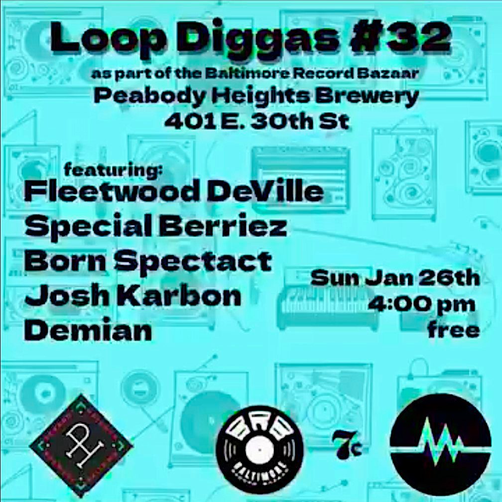 BRB (Balt.Record.Bazaar) Winter Show 1.26 - Sunday @ Peabody