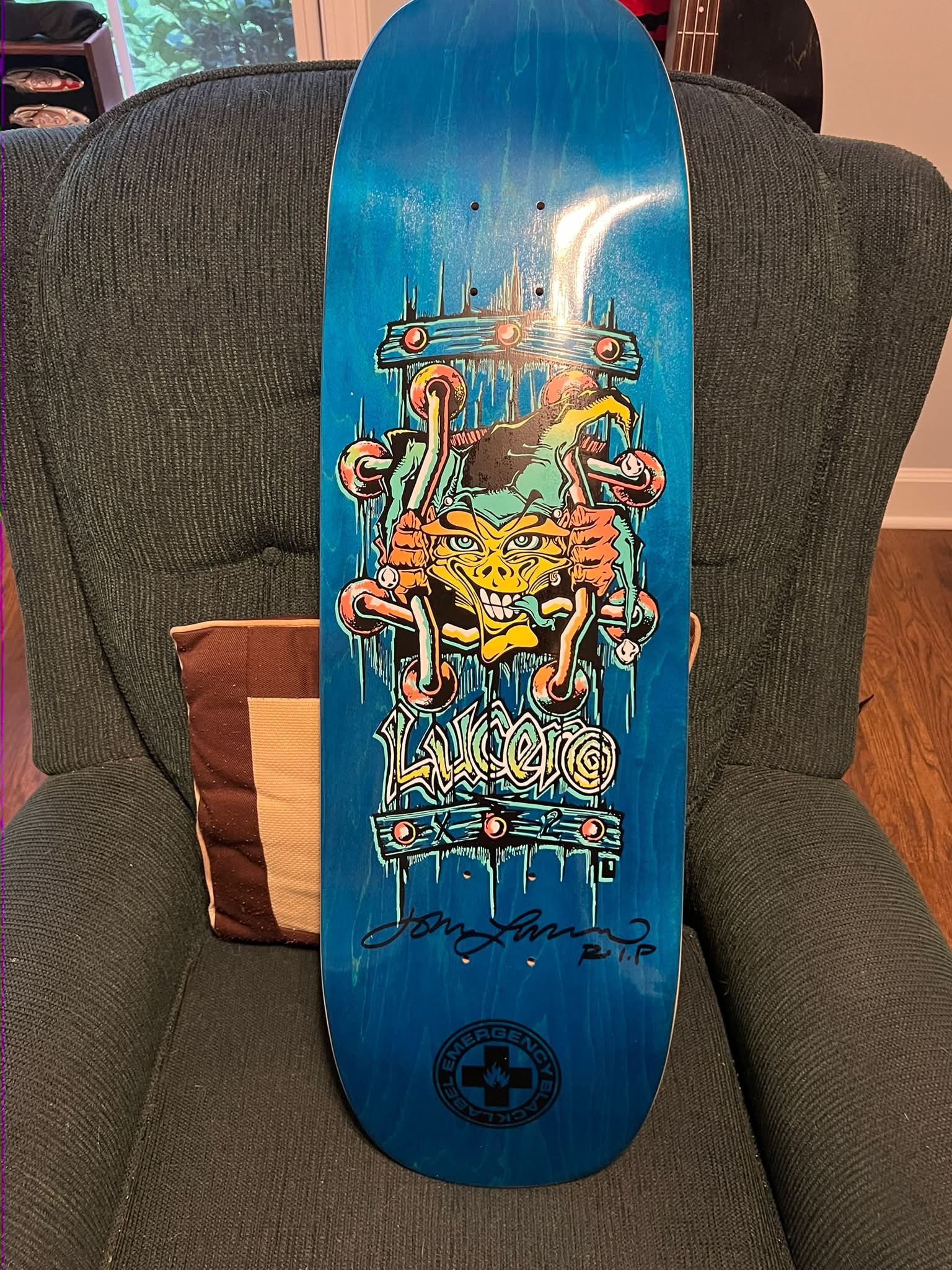 I got my newest board. It is a 1 of 1 made just for me signed by