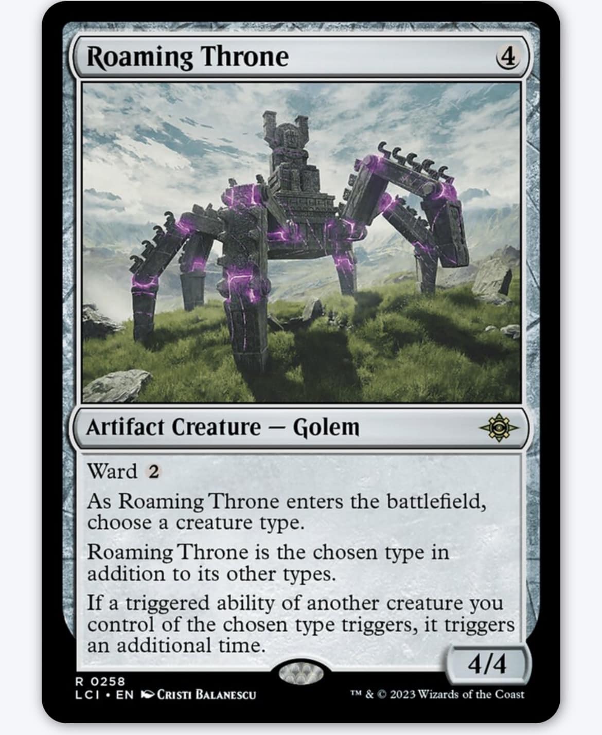 Possible roaming Throne SLD card in the upcoming Goblin deck.