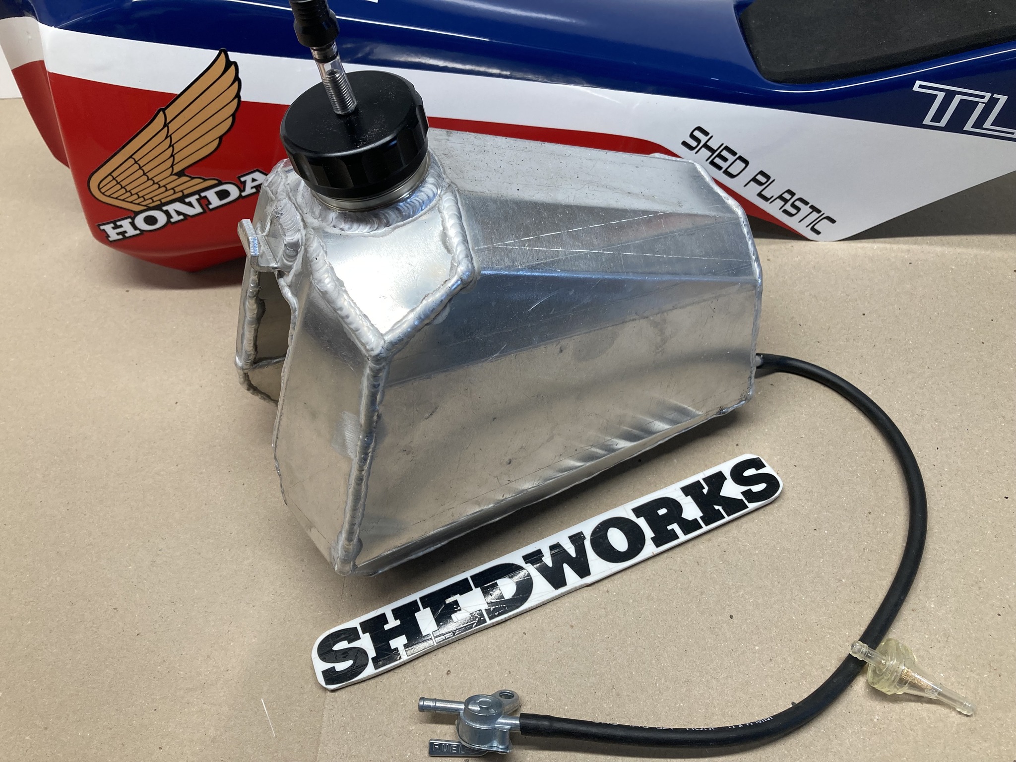 Shedworks tank for Honda TLR 200