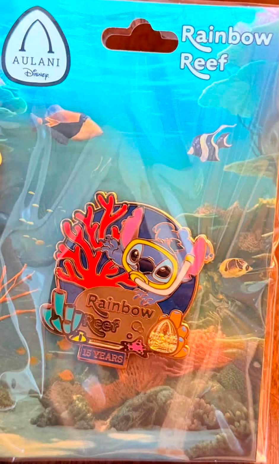Where can I buy or trade Aulani Rainbow Reef 15th anniversary pin?