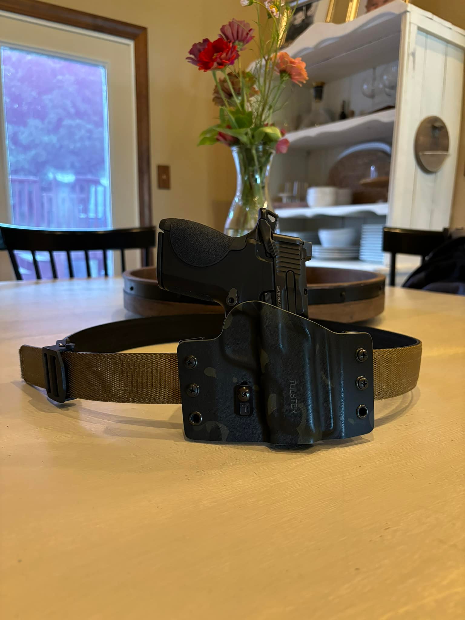 Tulster Profile IWB/AIWB Holster – Smith & Wesson M&P Bodyguard .380, Right Hand, Kydex, Lifetime Warranty