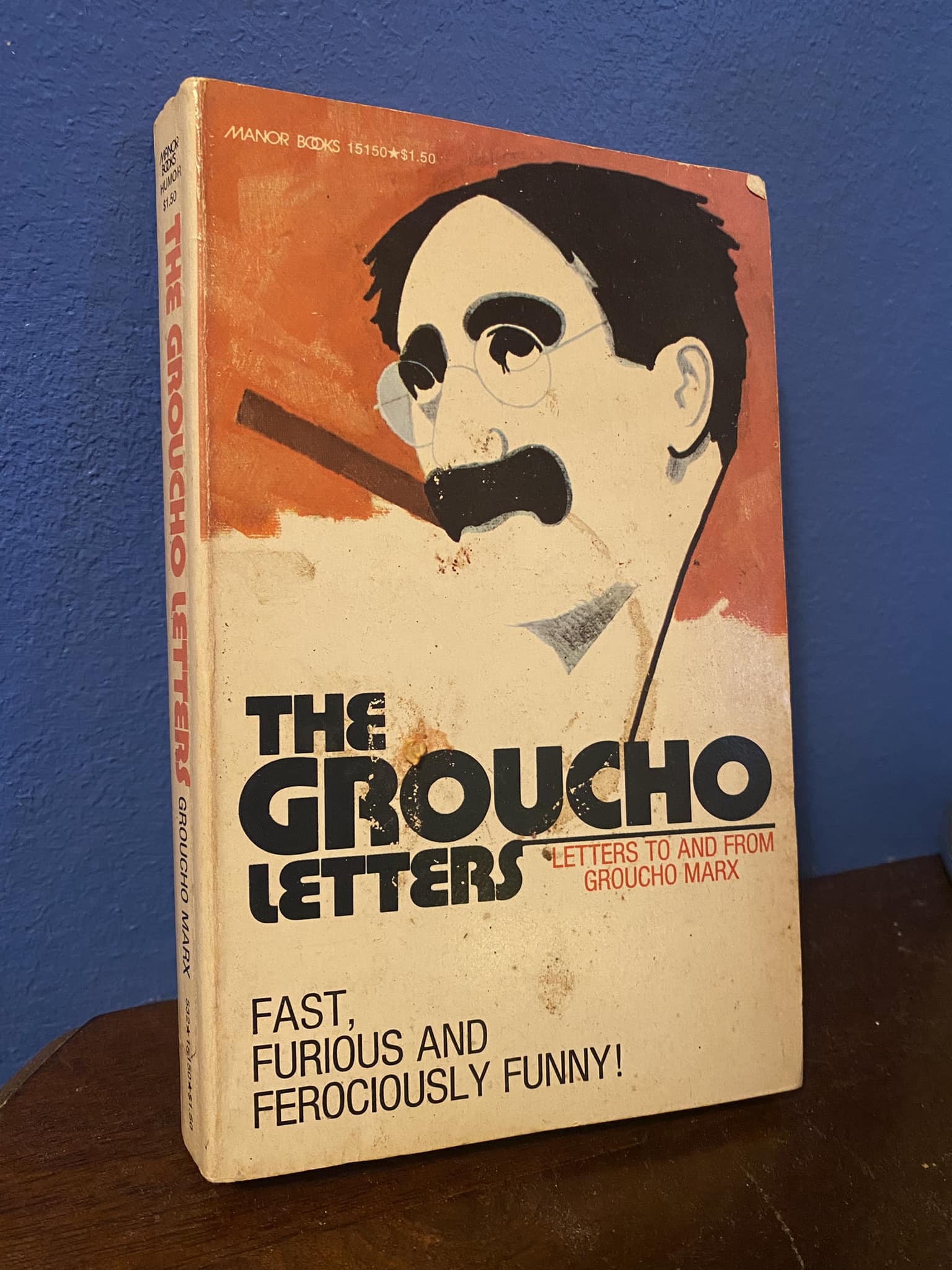 Groucho Marx's humorous letters in his book