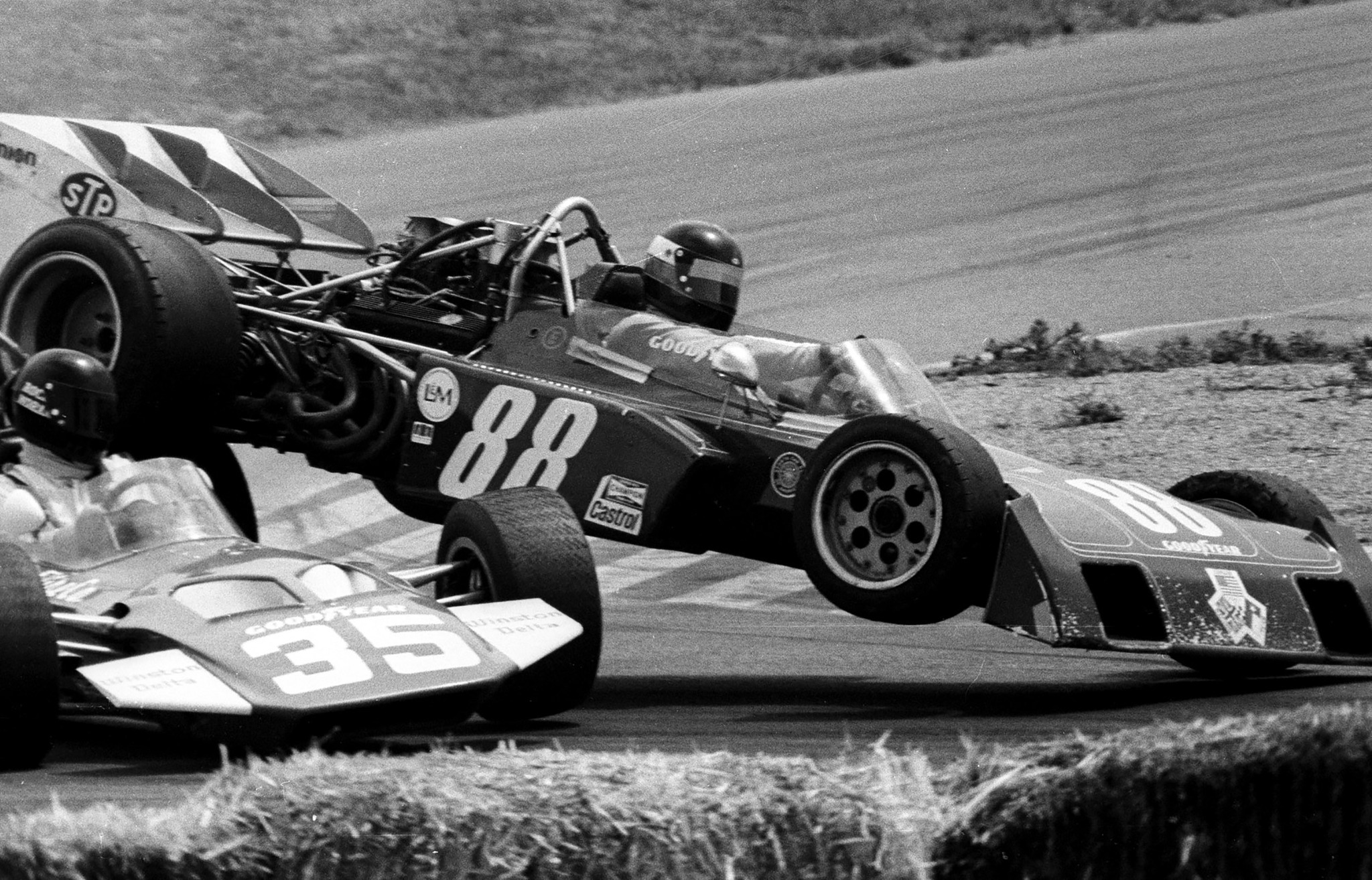 1972 L&M Grand Prix at Laguna Seca Raceway Incident