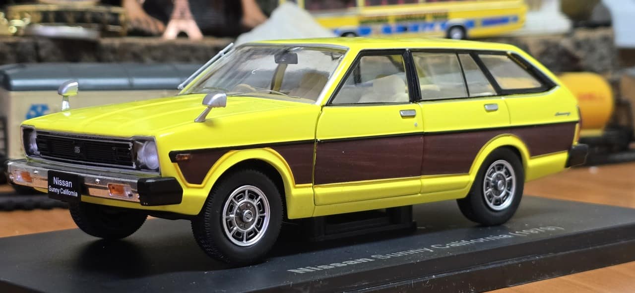 DCCLstationwagons Nissan Sunny California (1979) 1:24