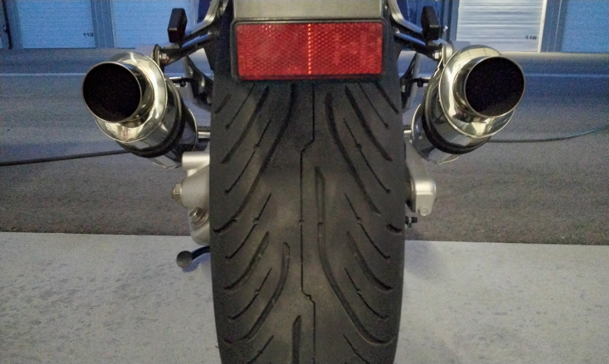 Delkevic slip-on exhaust review for Yamaha FJR