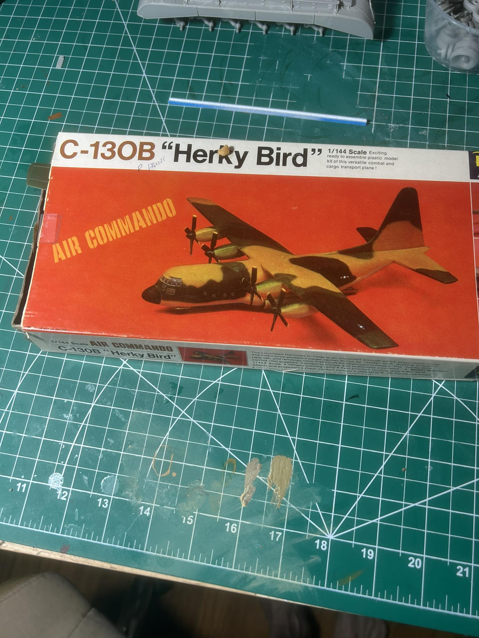 1/72 B52 Vietnam War camouflage pattern