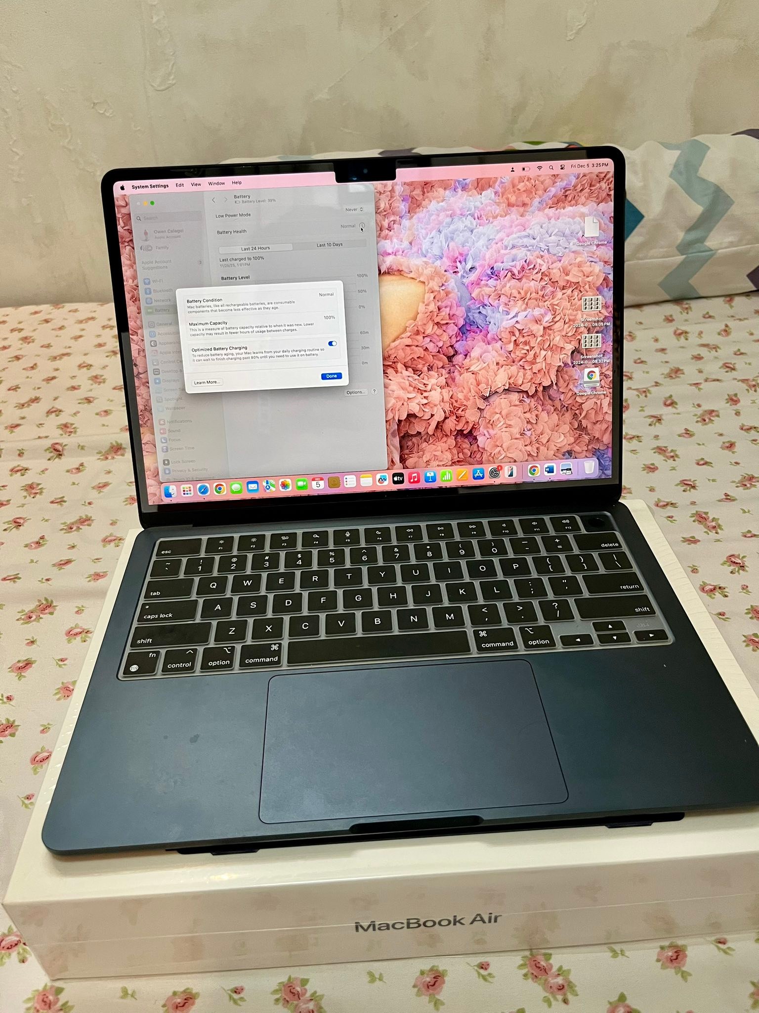 ✓Condition Like New ✓Fullbox ✓ Specifications: • Apple MacBook