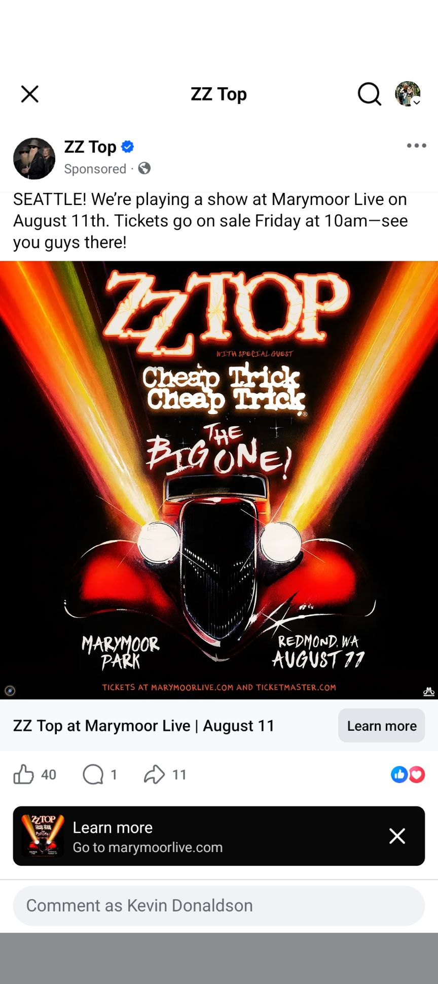 NEW SHOW ANNOUNCEMENT! 🔊 Cheap Trick is bringing the All Washed