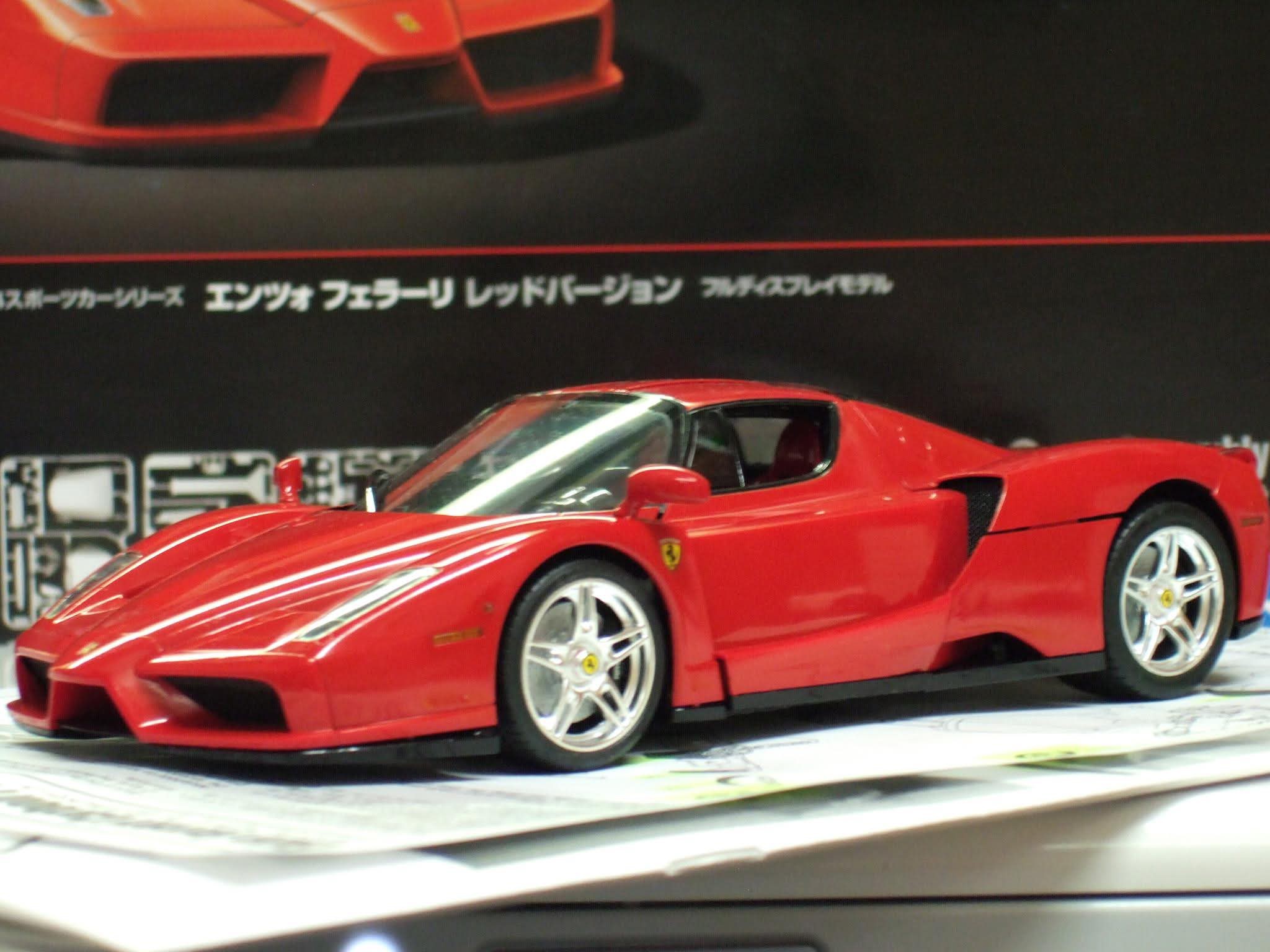 Ferrari Enzo (2002) 1/24 Tamiya 00 لد エンツォフェラーリレッド 