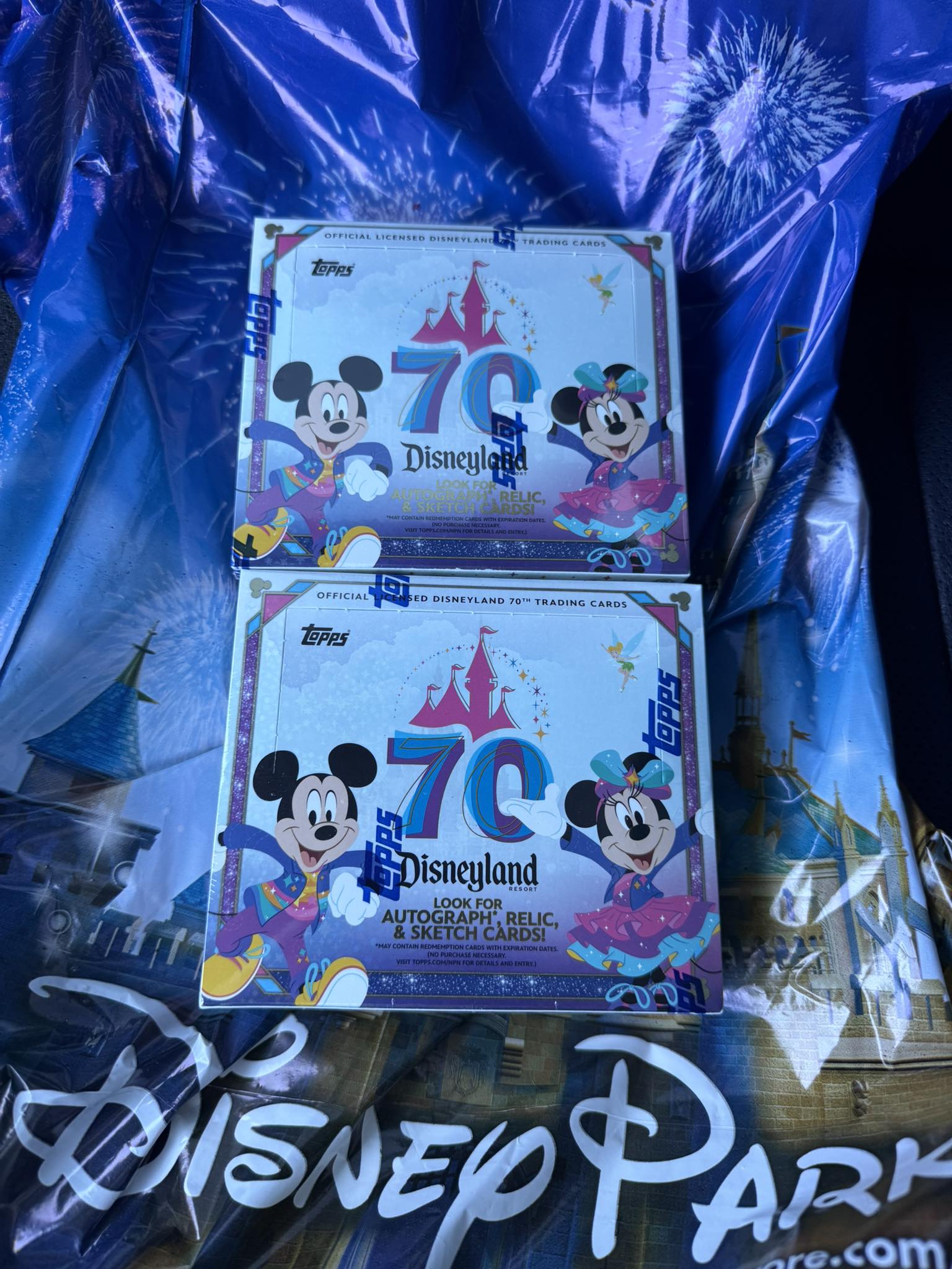 Disneyland 70th anniversary trading cards review? | Anaheim, CA