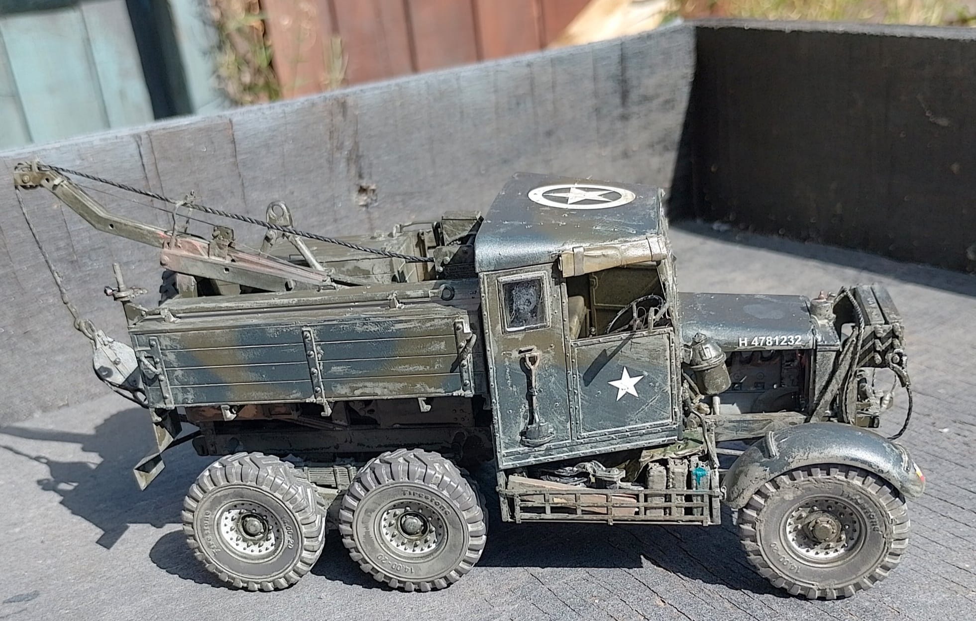 Completion of 1/35 British Scammell Pioneer SV/2S Recovery Tractor 