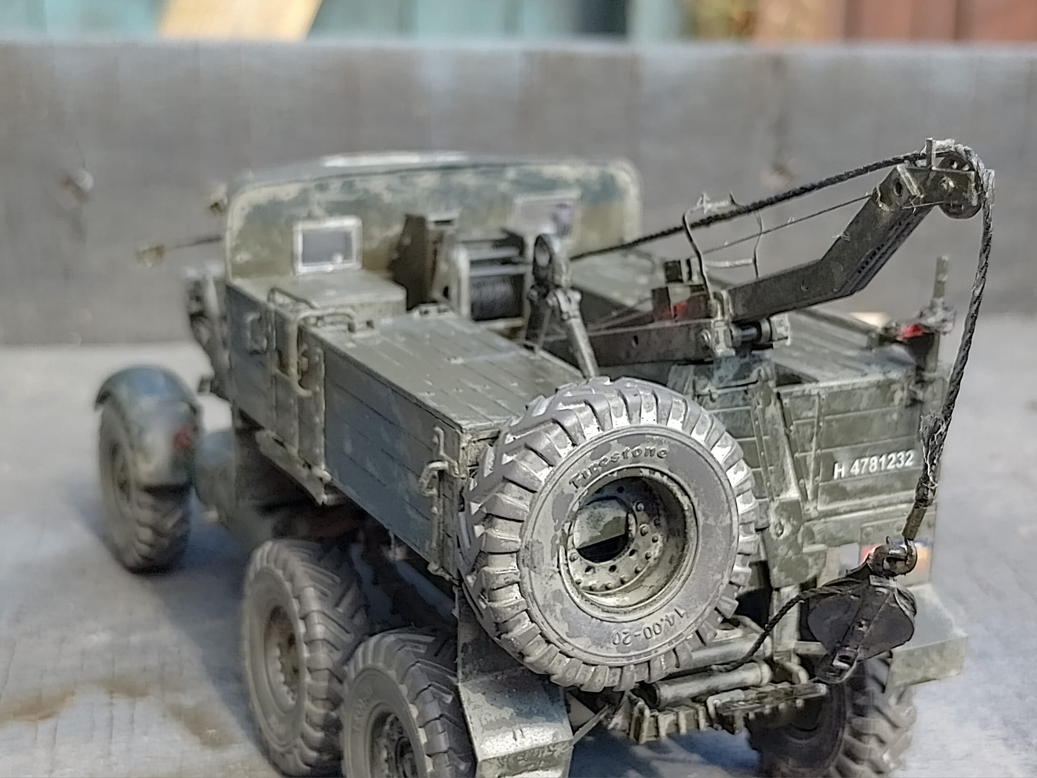 Completion of 1/35 British Scammell Pioneer SV/2S Recovery Tractor 