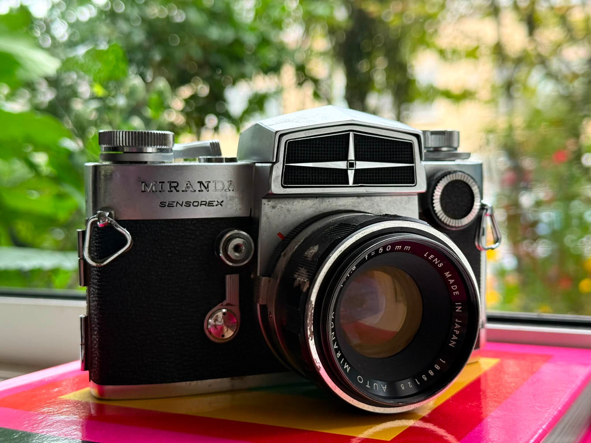Miranda Sensorex SLR camera with Auto Miranda 50mm f/1.8 lens review