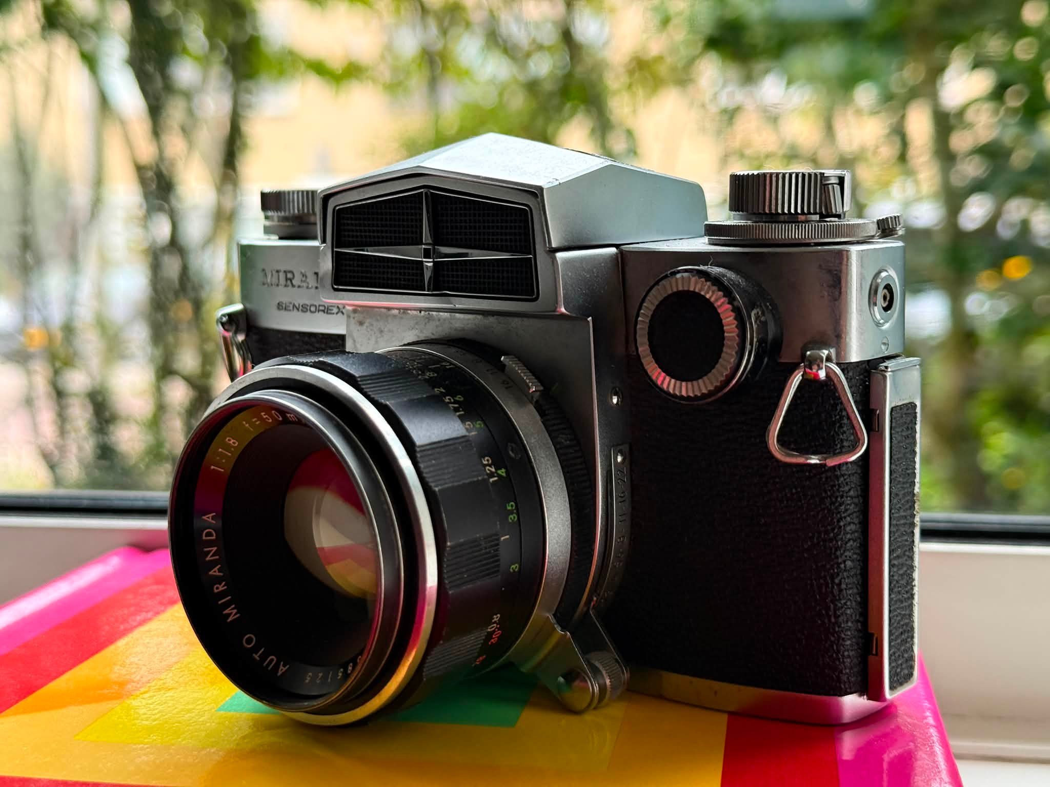 Miranda Sensorex SLR camera with Auto Miranda 50mm f/1.8 lens review