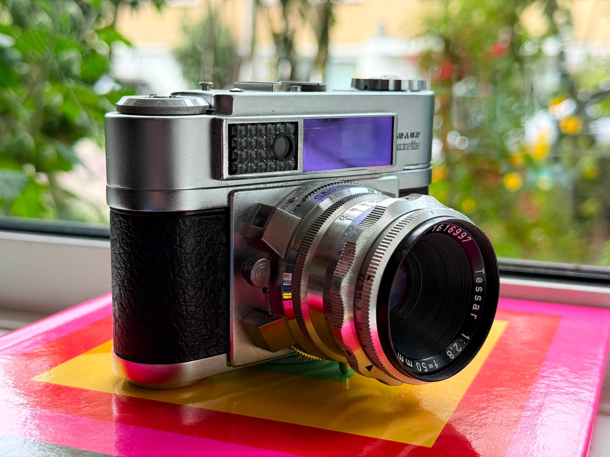 フィルムカメラ BRAUN Super Paxette Tessar F2.8 50mm Braun Super Paxette II BL with Carl Zeiss Tessar 50mm f/2.8 lens