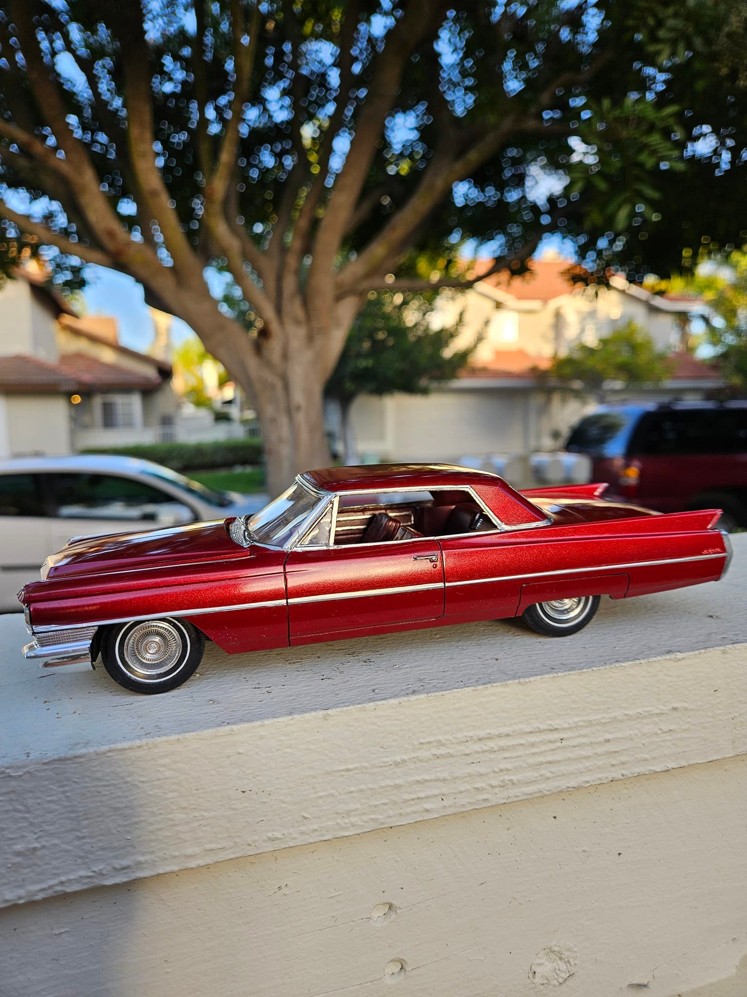 Jo-han 64' Cadillac Coupe Deville model car completed