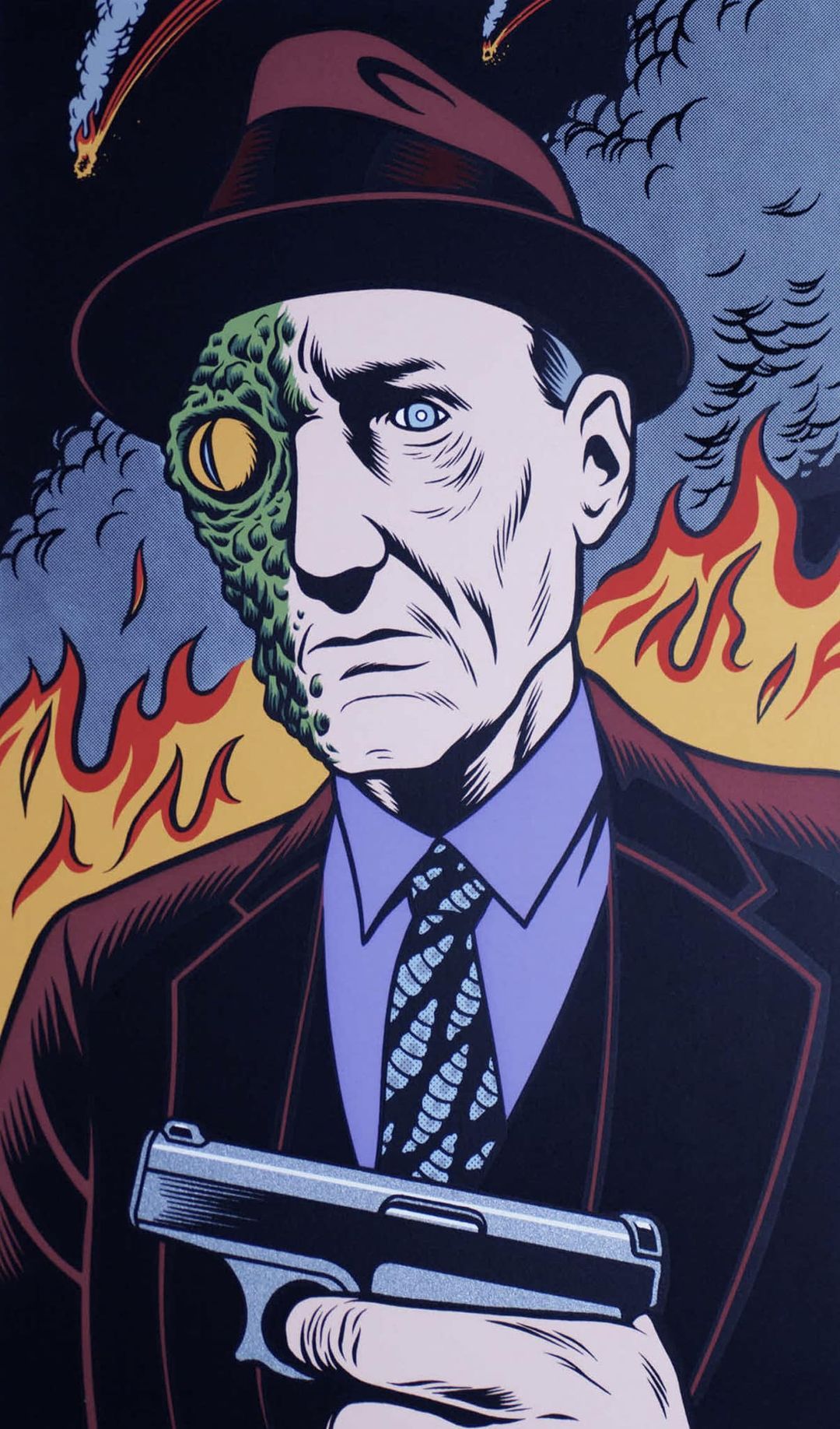 William Burroughs 70th birthday party