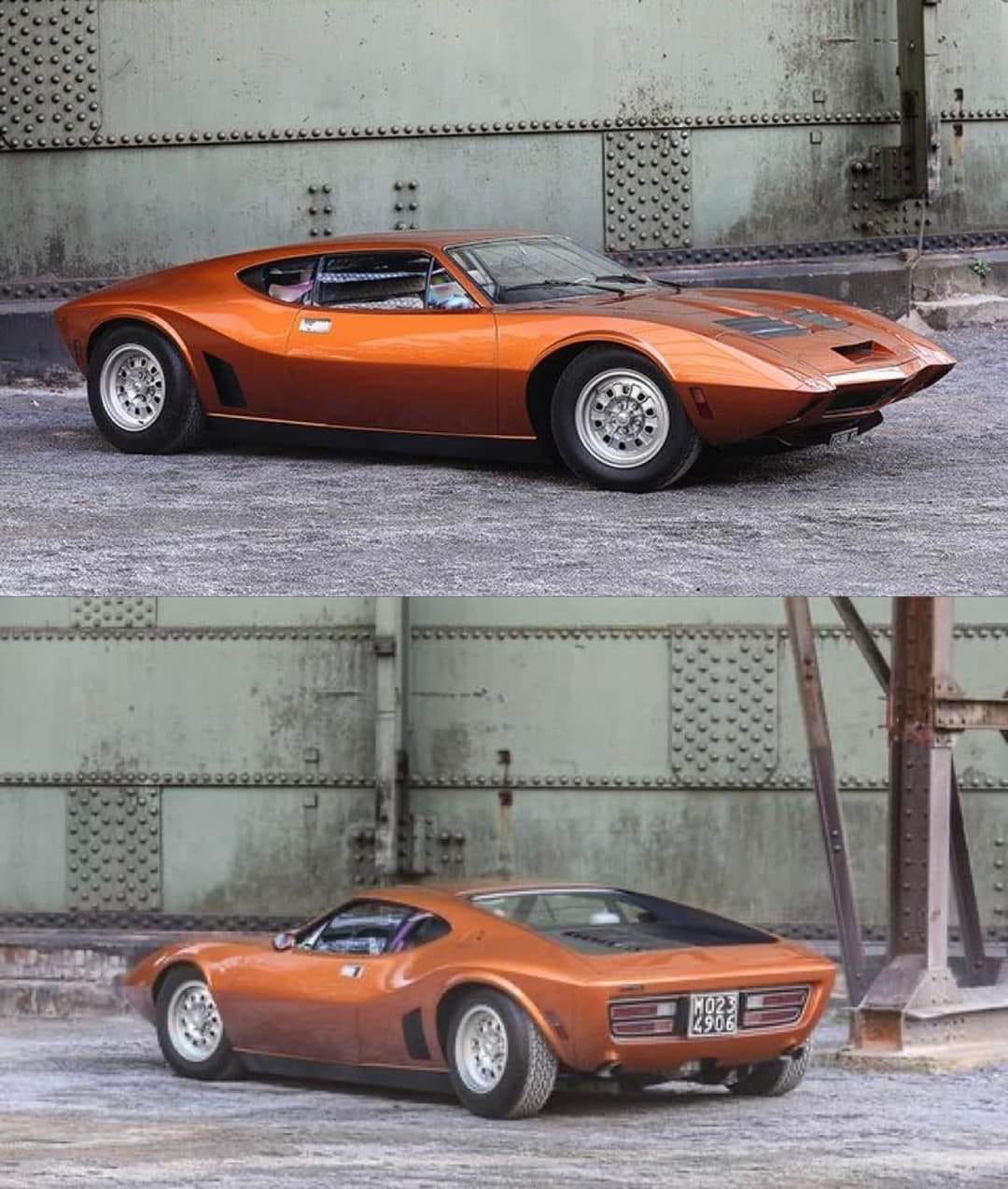 1969 AMC AMX/3 Concept Car Even the door handles are gorgeous.