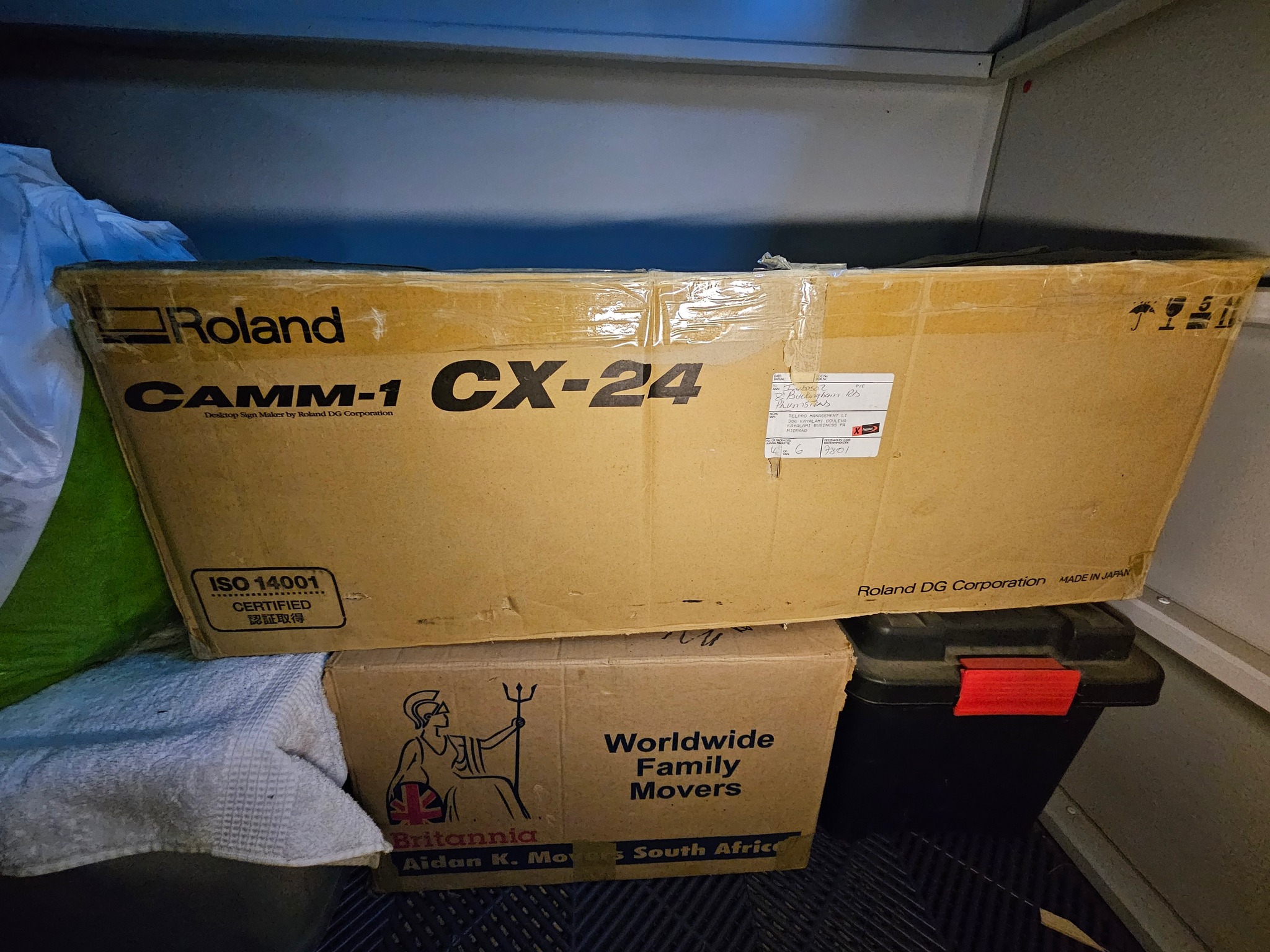 How to get a Roland CX-24 plotter working with a computer?
