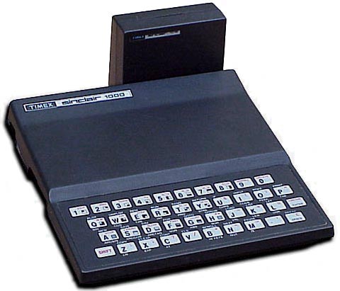 Using a Timex Sinclair 1000 with 16k ram in 1982