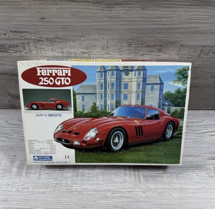 How to build Gunze Sangyo Ferrari GTO kit?