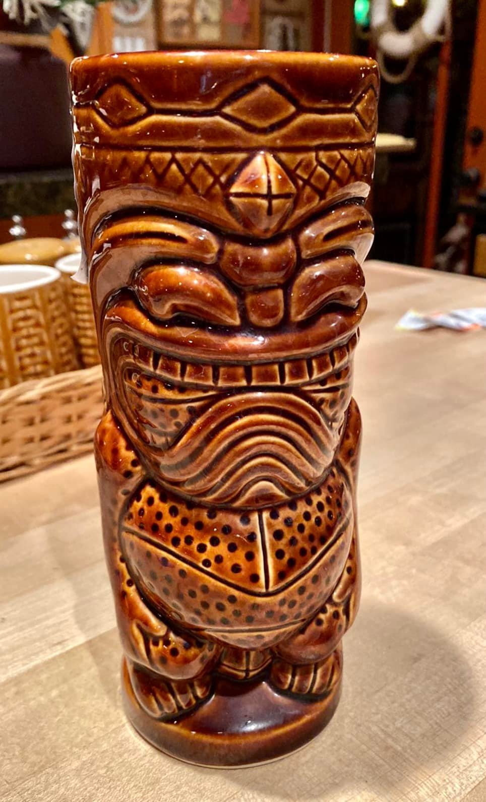 New Found a Tiki Farm Tiki mugs By. Mr. G 2001 and by Jimmy C 2002