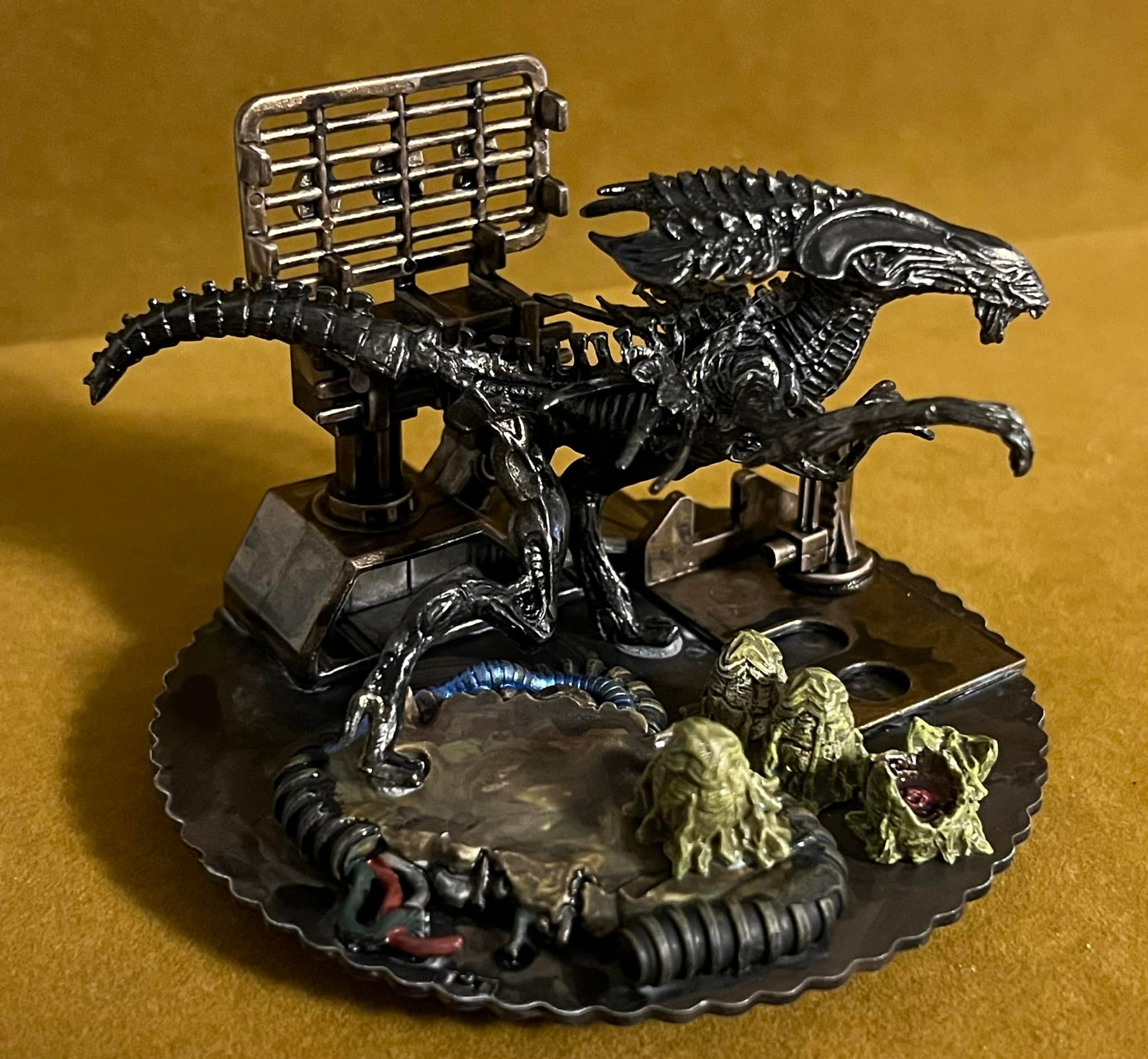 A.E.F. Designs Aliens Queen Egg Chamber diorama model kit