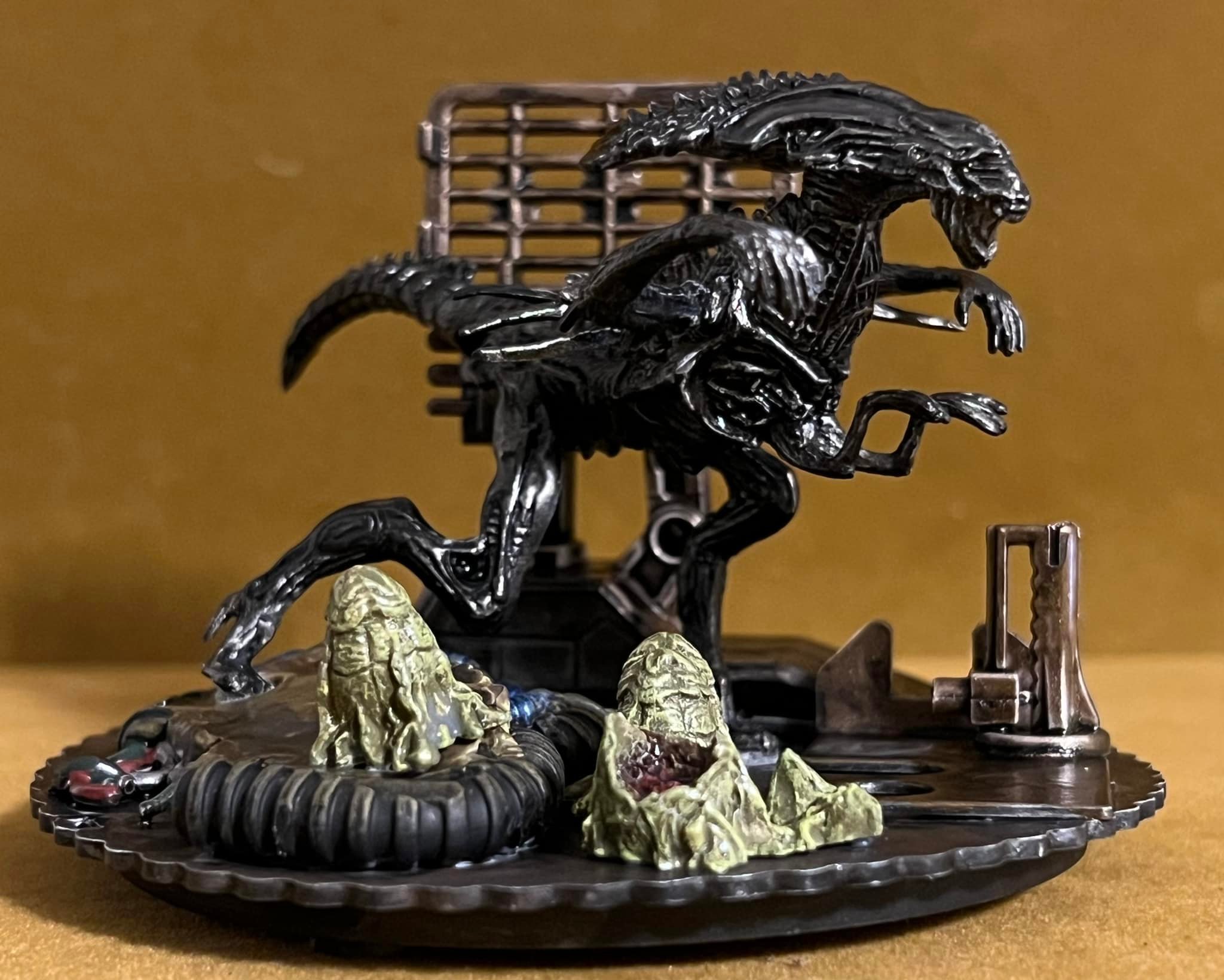 A.E.F. Designs Aliens Queen Egg Chamber diorama model kit