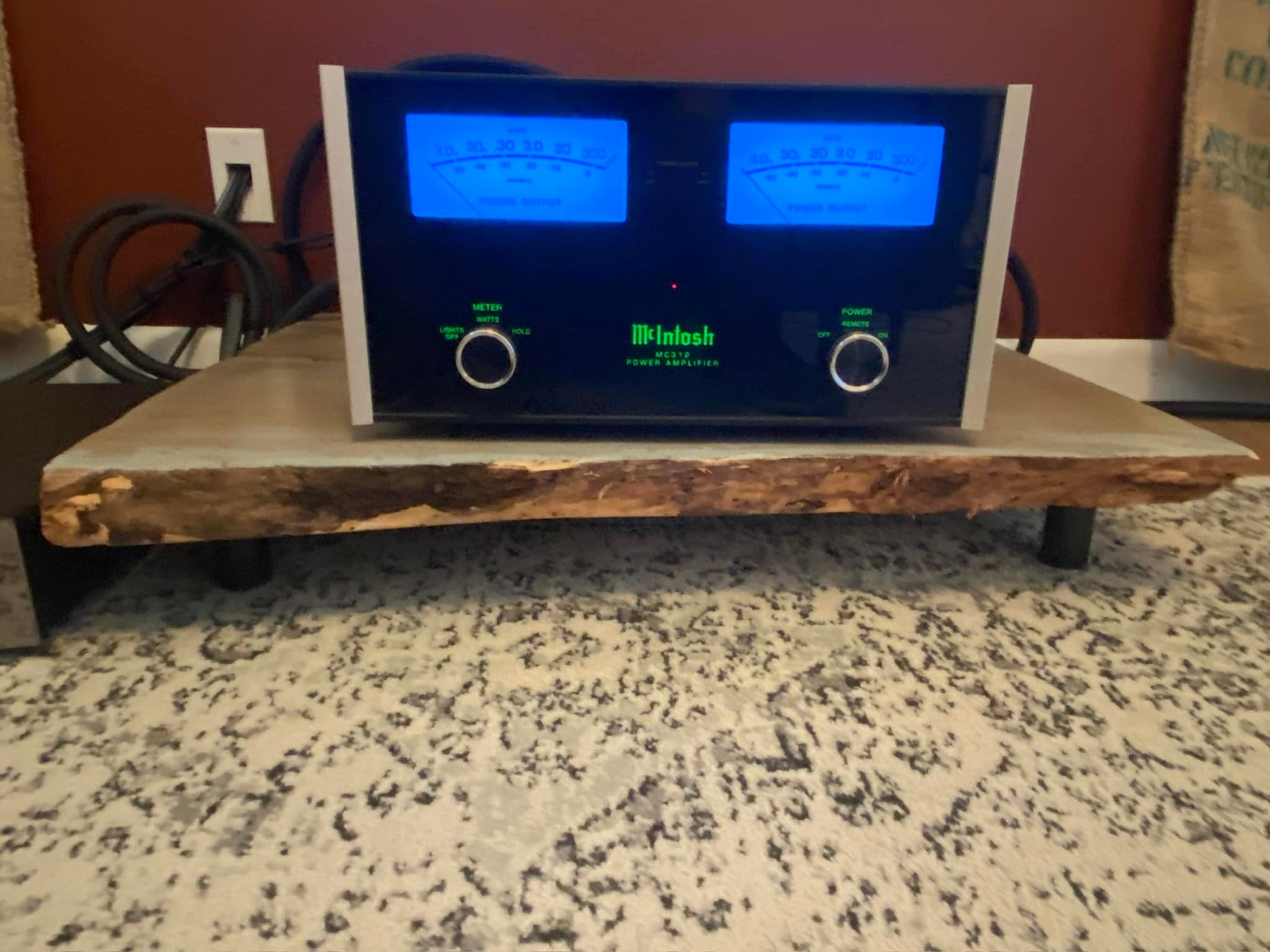 Selling McIntosh MC312 Amplifier in Flawless Condition for $7K in 