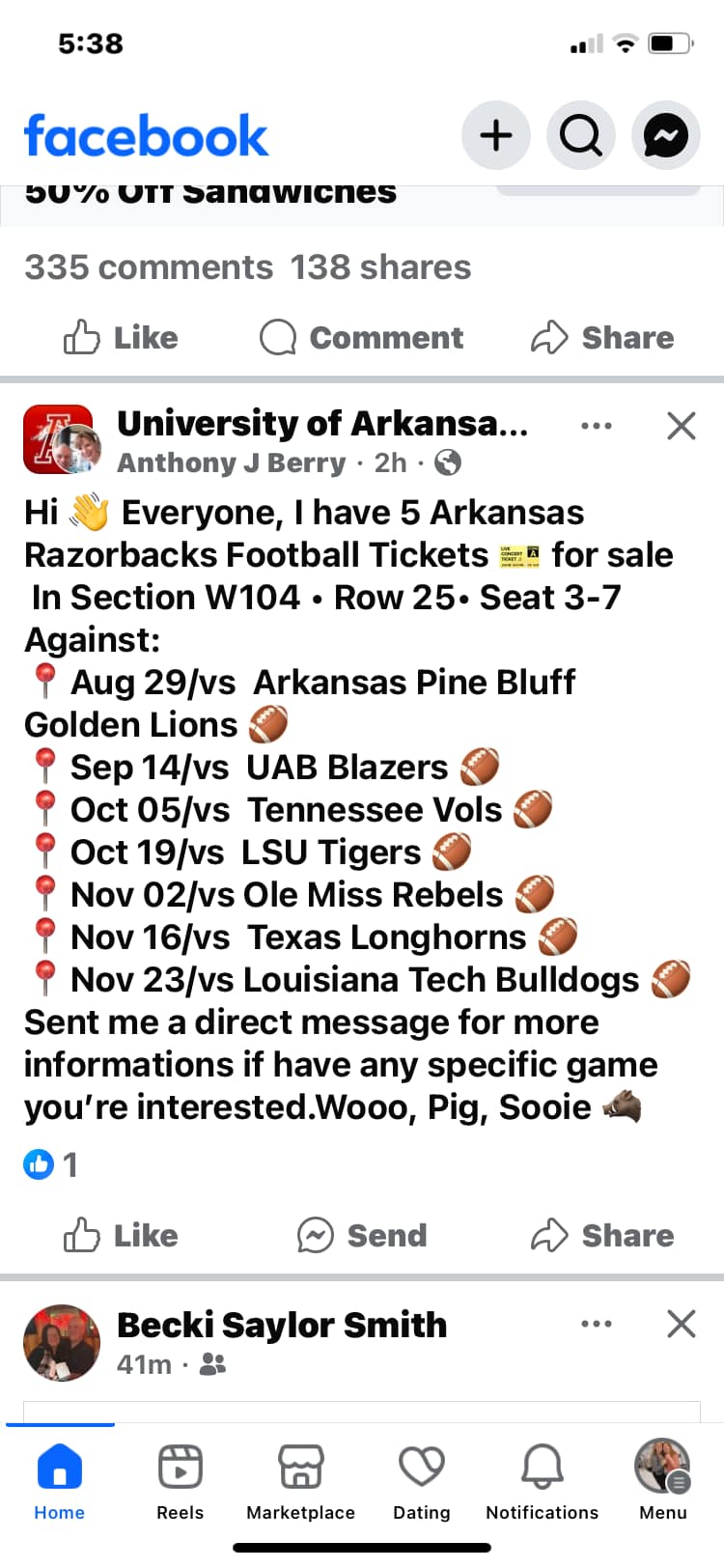 University of Arkansas Class of 2030 - Parents and Families | Facebook