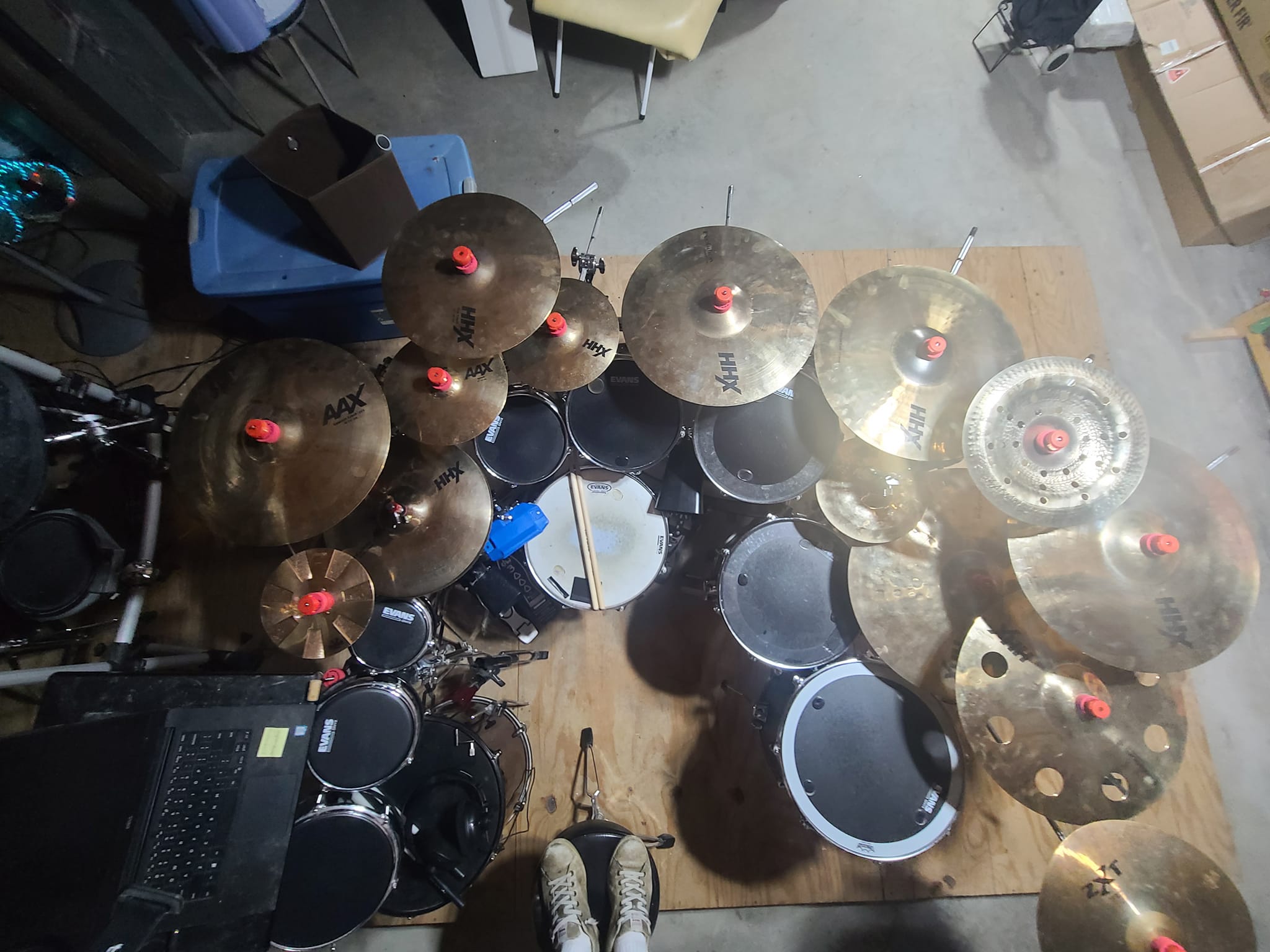 Nice looking HHX Legacy and HH King RIde set up Chris Johnson is 