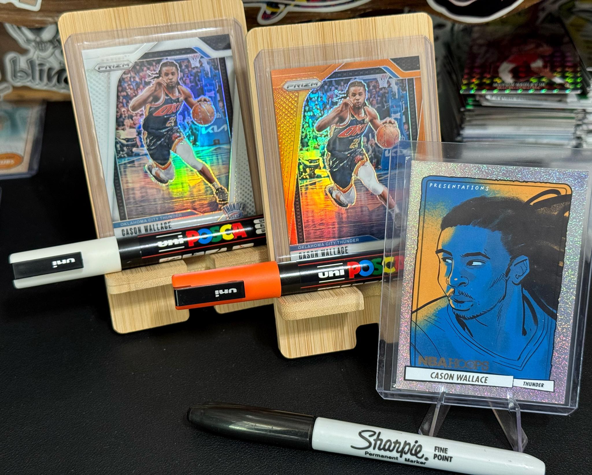What card and marker combo for Cason Wallace autograph?