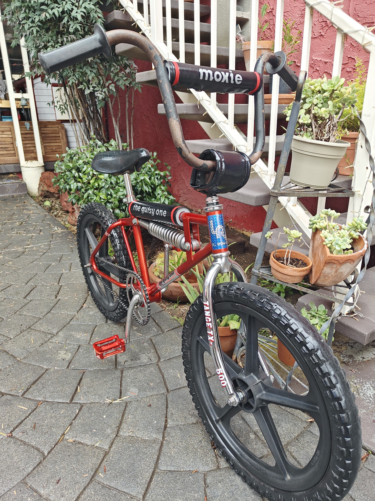 Restoring a 70's BMX monoshock in the Bay Area
