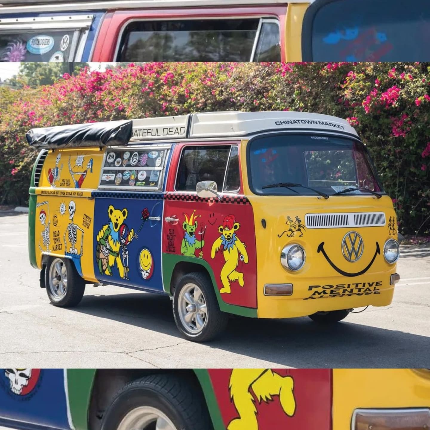 The Grateful Dead VW Kombi tour bus..😎