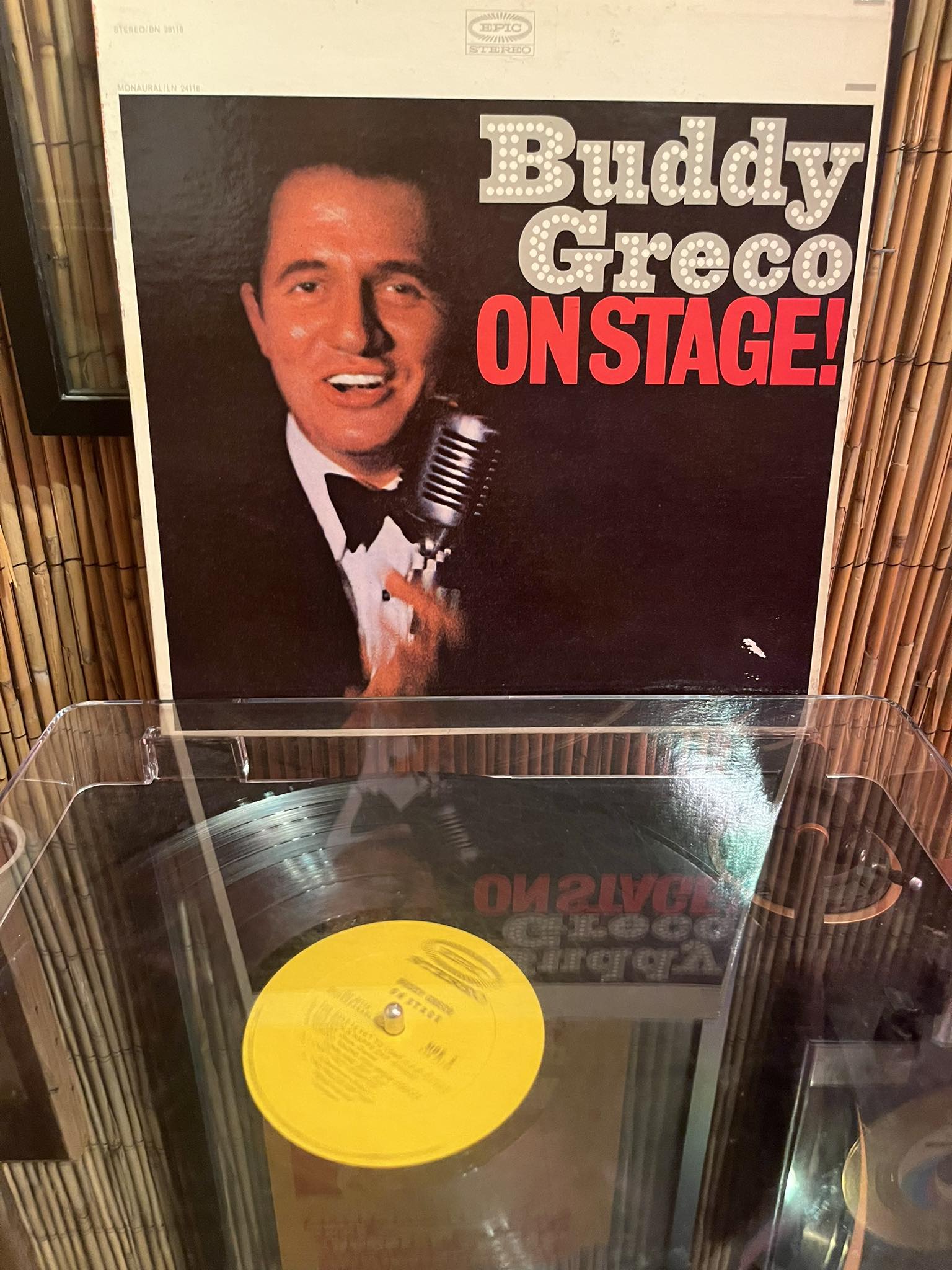 Buddy Greco's live album 'On Stage!' review