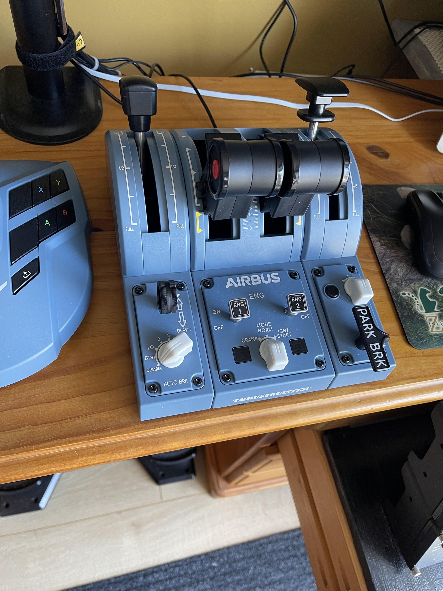Hi all, I just need a little help, I have the Thrustmaster Captain 
