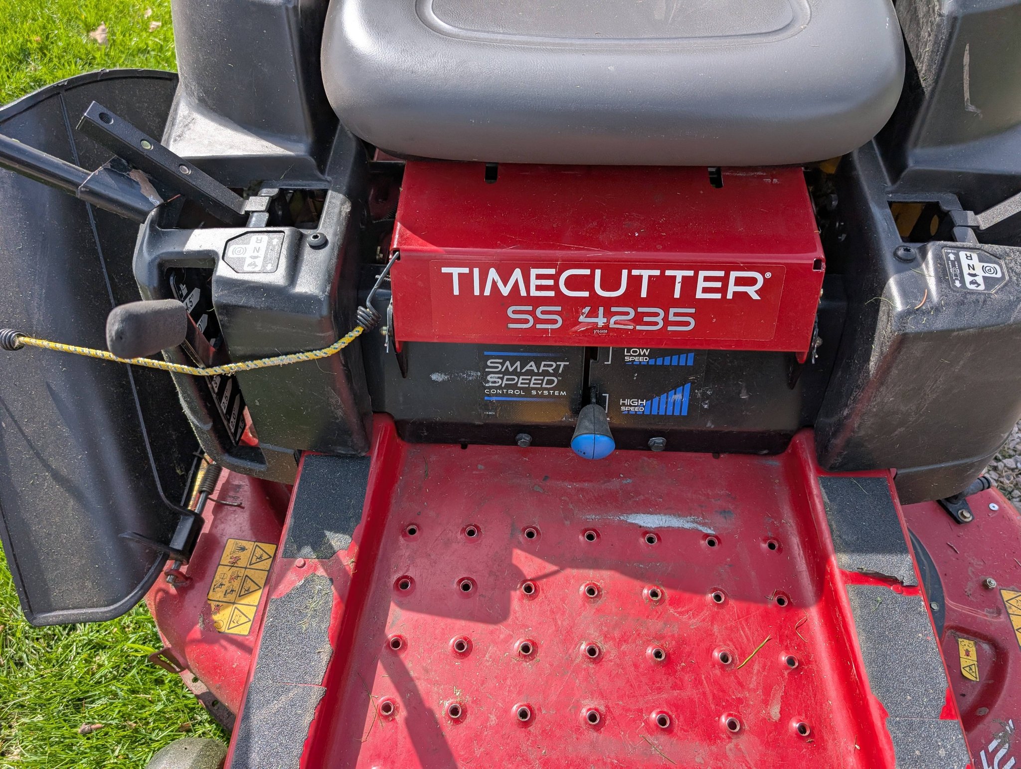 Toro jack mount for 42 inch TimeCutter review