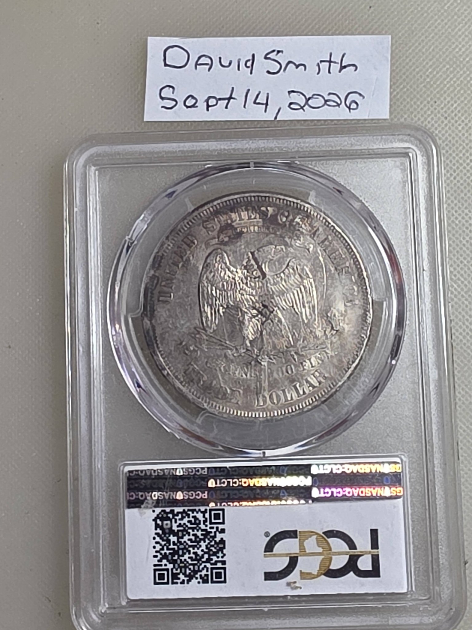 1876-S Trade Dollar coin for sale in PCGS AU53 condition