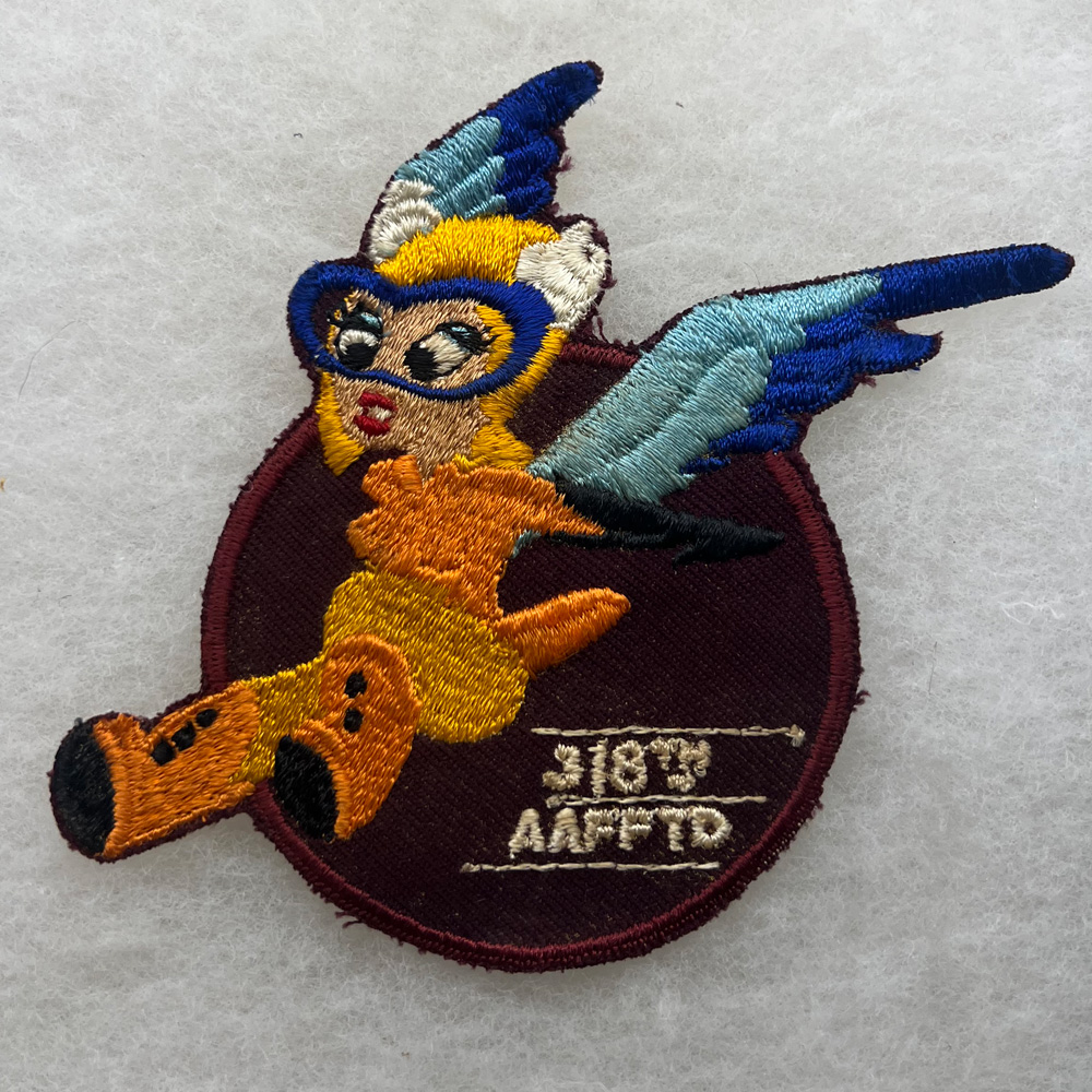 WWII USAAF Disney, Black Cat 48th Fighter Squadron Jacket Patch.