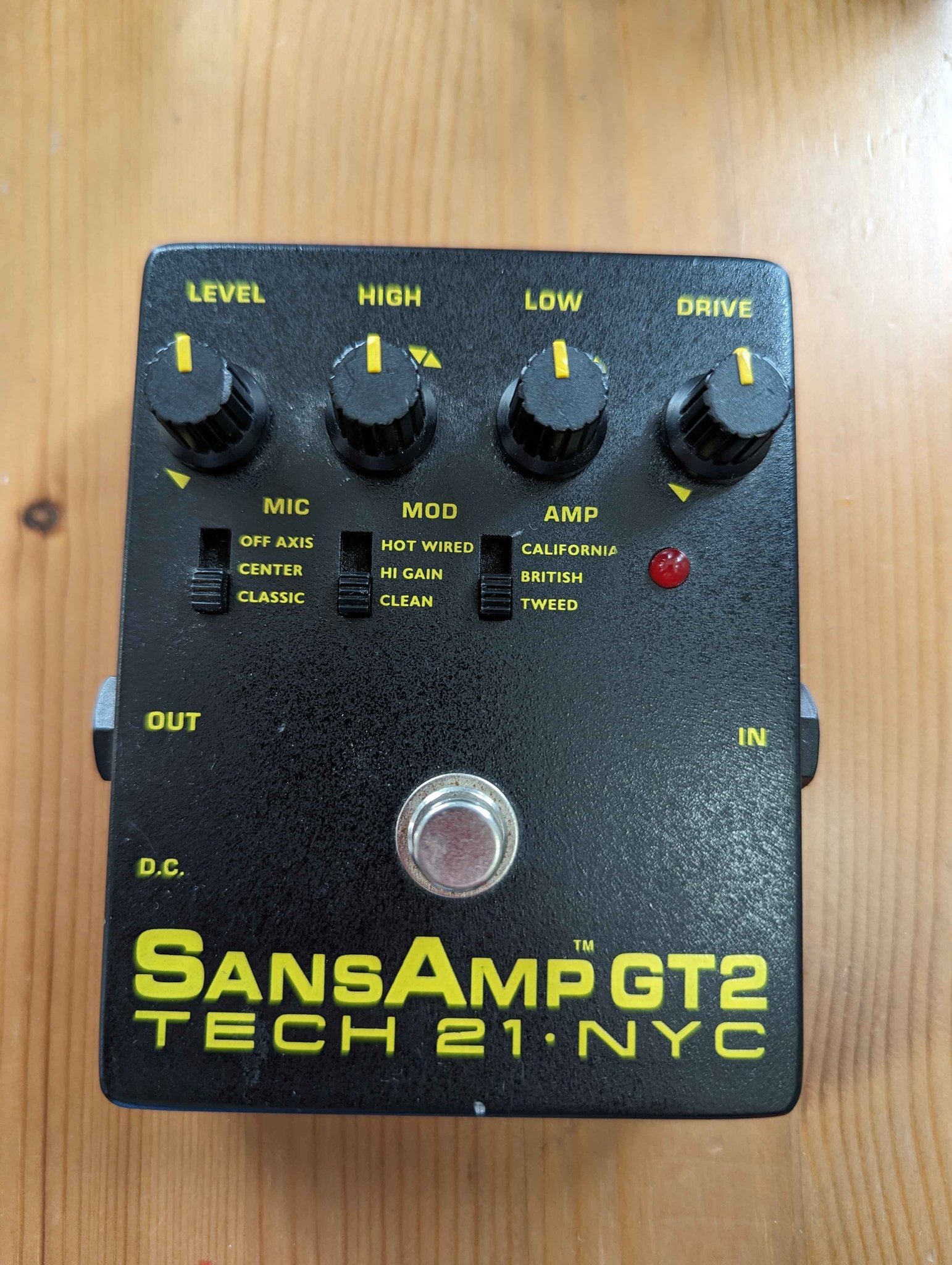 Tech 21 SansAmp GT2 guitar pedal for sale