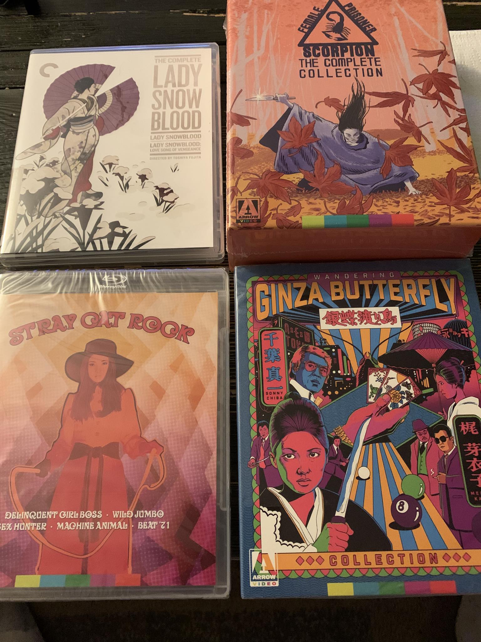 Meiko Kaji movie collection arrives with Lady Snowblood and Female 
