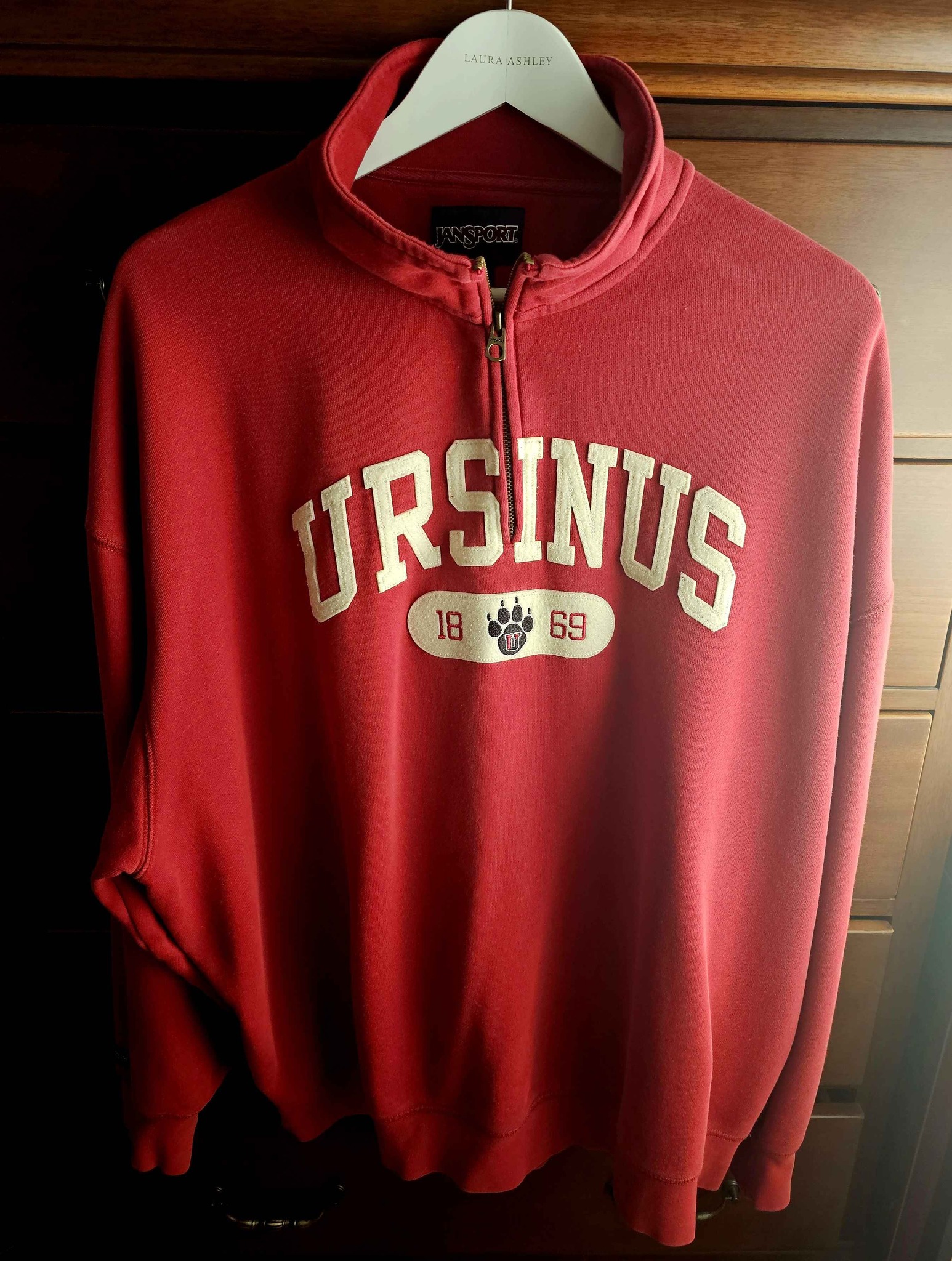 Vintage URSINUS College XXL Quarter Zip Pre-owned smoke free home $15