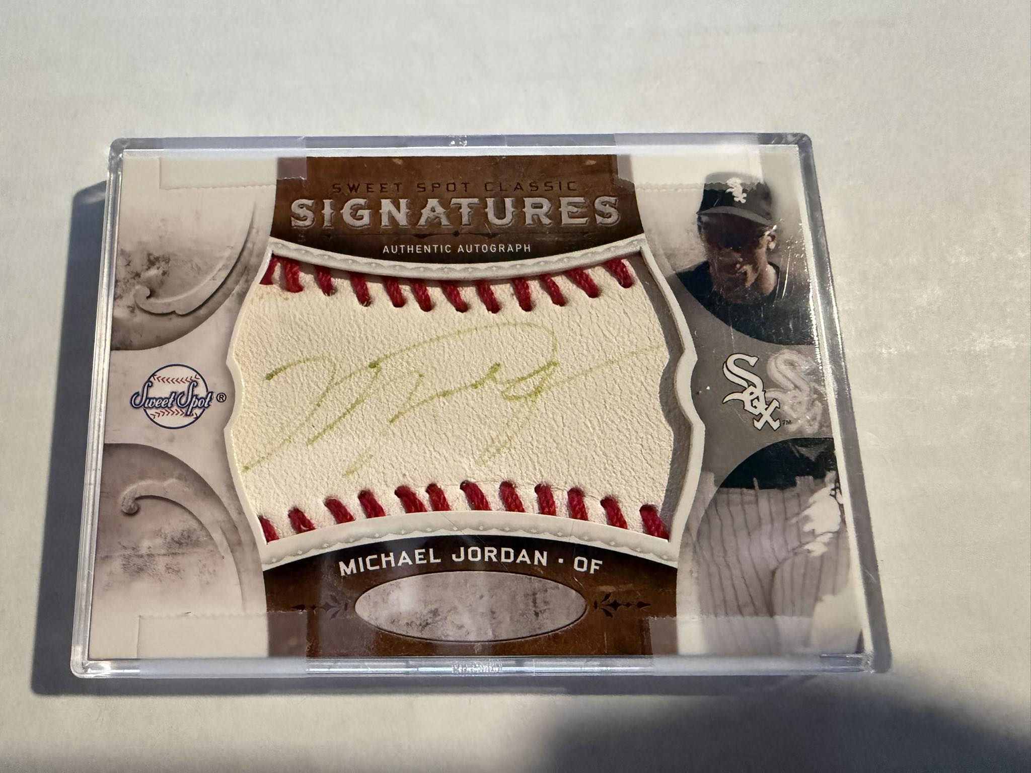 Upper deck autograph ink fading issue