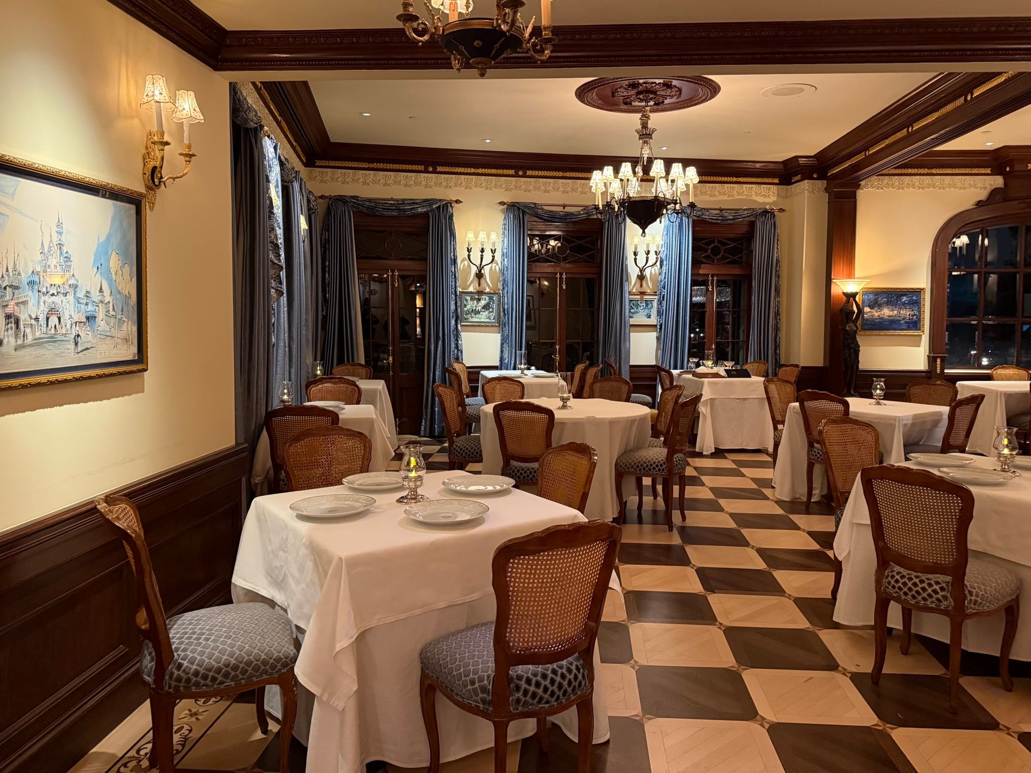 Dinner Experience at Club 33 Grand Salon in Disneyland