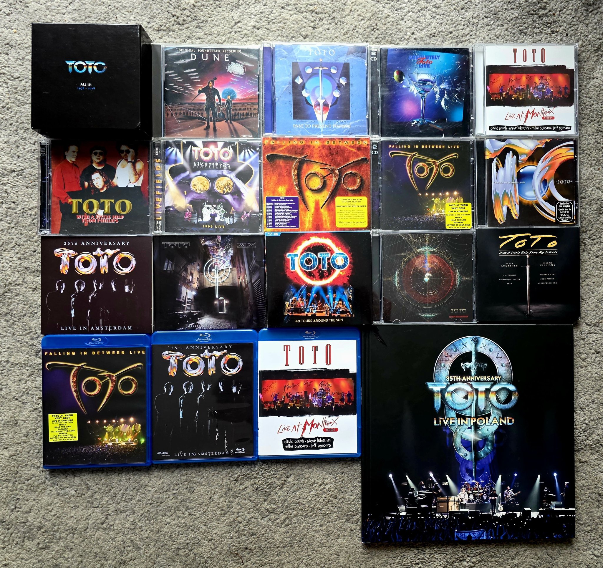 TOTO release 'All In - 1978-2018' a 13CD box set of all their
