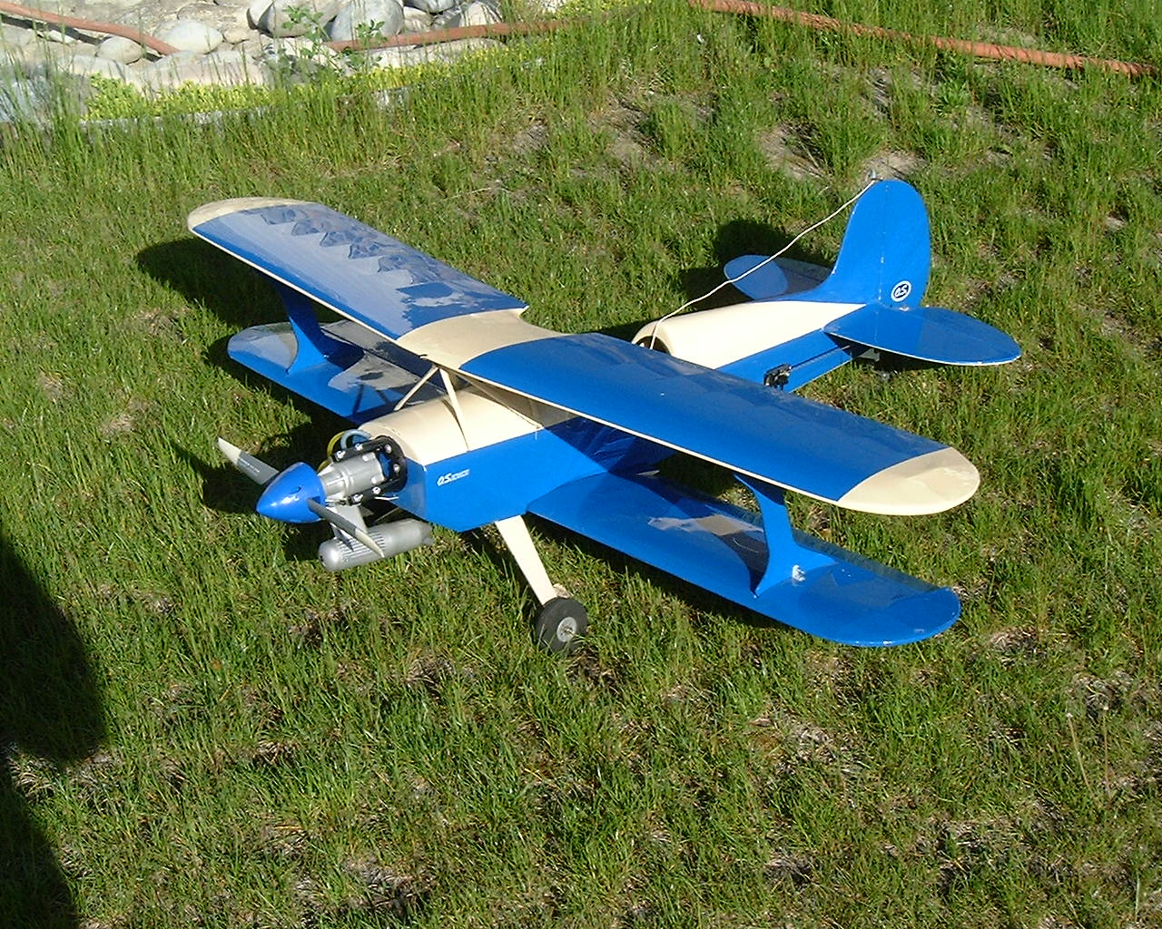 A 1975 Sig Skybolt kit I was gifted. My first full size balsa build.