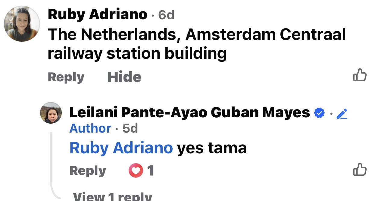 Leilani - Congratulations to Ruby Adriano for guessing our right ...